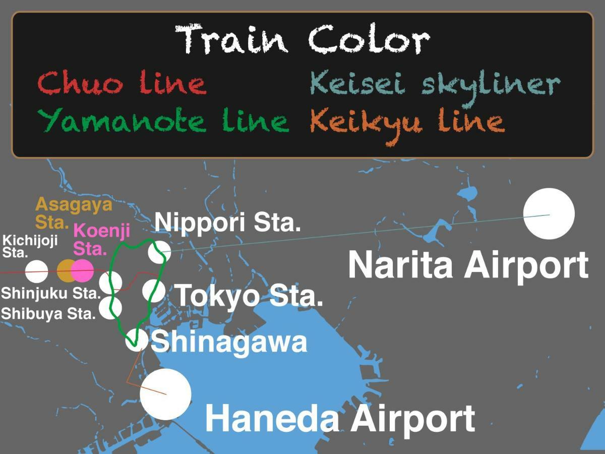 Top Edge Hostel Koenji Tokyo Dış mekan fotoğraf